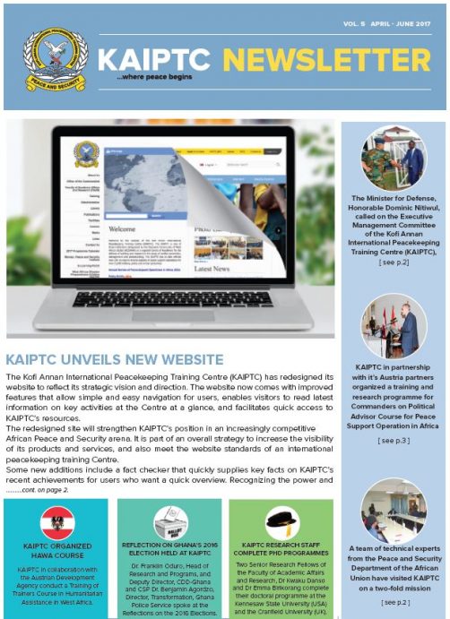 KAIPTC Newsletters