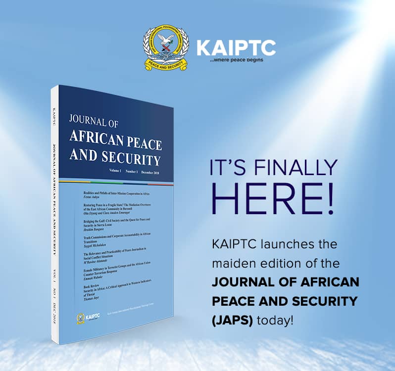 Journal of African Peace and Security