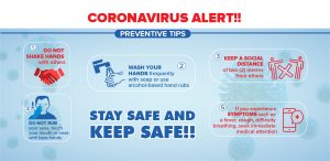 Preventive tips against coronavirus