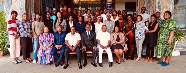 Participants at the VET training organized by the KAIPTC in Nigeria